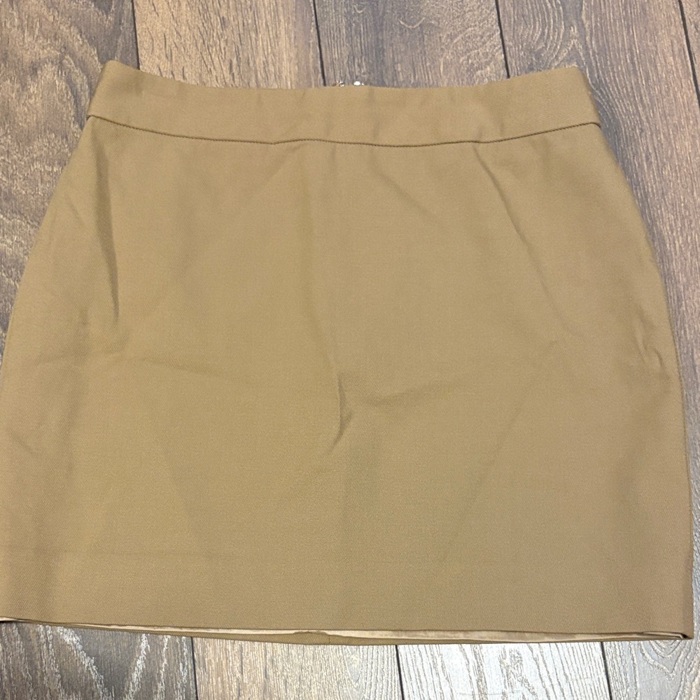 Aritzia Babaton Tan Pencil Skirt
